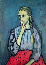 Ritratto di una giovane ragazza